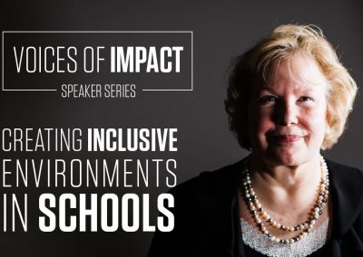 Creating Inclusive Environments in Schools – Dr. Jean Madsen